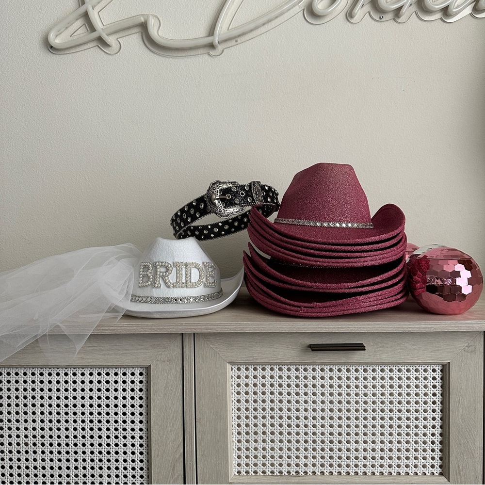 Cowgirl Hats Bachelorette Birthday
